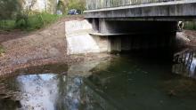 Pont d'Aleigne après les travaux (Photo : SD)