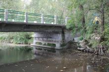 Pont Beaulieu pendant les travaux (Photo : SD)